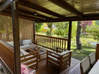 LEŚNA OSTOJA - Tarnów Jezierny - DOMEK Z BALI nad jeziorem - 0