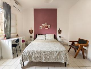 Large bedroom with private bathroom Mermoz Dakar - 6