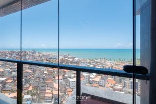 Apto c/ vista mar em prédio c/ piscina EDF1303 - 0