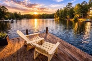 Lakefront 6BR house with Pool, Game Room & Private Pier - 9