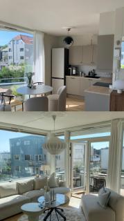 Fjord view apartment - balcony & parking, near ONS - 0