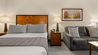 1214 The Lodge At Spruce Peak Ski in Ski Out Studio Spruce Peak By Stowe Mountain Rentals - 1