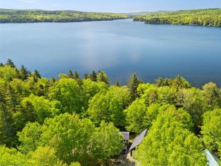 Waterfront cabin w/ outdoor firepit, dock, and lake views - dogs welcome - 2