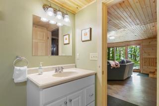 Waterfront cabin w/ outdoor firepit, dock, and lake views - dogs welcome - 1
