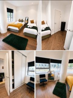 Spacious 2bedroom 2bathroom free parking sleep 6 next to west Croydon station - 7