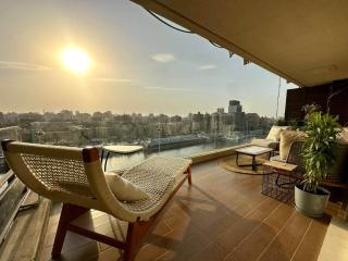 Bohemian Luxury on the Nile/ Zamalek Loft - 6