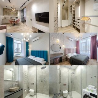 11-149 Zhemchuzhina 38 2-bedroom, Zhylianska 68, Kyiv centre, stunning city view, 15 kW backup power, Petrovdom Apartment - 1