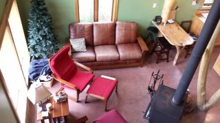 Spacious Cabin Rental with Unique Wooden Interior near Madison, Wisconsin - 9