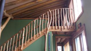 Spacious Cabin Rental with Unique Wooden Interior near Madison, Wisconsin - 2