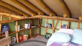 Spacious Cabin Rental with Unique Wooden Interior near Madison, Wisconsin - 1