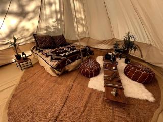 Lakeside Glamping Bell Tent Retreat on Tuttle Creek Lake in Kansas, Perfect for a Weekend of Swimming and Fishing - 8