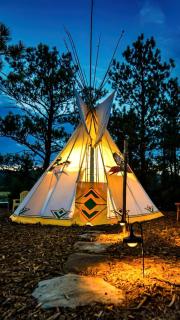 Cozy Tipis with Campfire Fun and Outdoor Adventures near Casper, Wyoming - 8