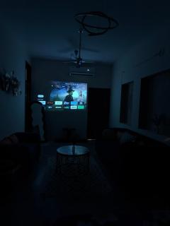 AP Luxe Stays 2BHK Retreat Home Theater - 9