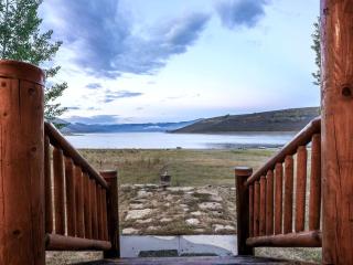 Waterfront Log Cabin Rental with Wood-Burning Stove near Salt Lake City, Utah - 6