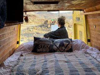 Unique Camper with Fire Pit & Skylight Views in Terlingua, Texas - 8