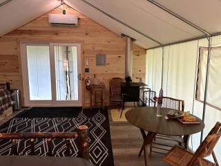 Amazing Tented Cabin Nestled Amongst the Trees for a Peaceful Glamping Getaway near Madison, Ohio - 1