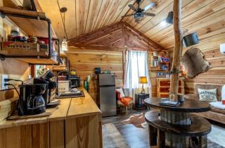 Creekside Cabin Retreat with Hot Tub & Fire Pit in Caddo Gap, Arkansas - 6