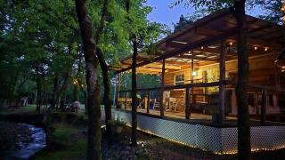 Creekside Cabin Retreat with Hot Tub & Fire Pit in Caddo Gap, Arkansas - 3