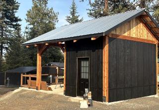 Cozy Sleeper Cabins with Gazebo Near Orofino, Idaho - 4