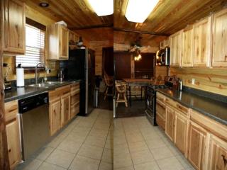 Gorgeous Rustic Log Cabin Rental with Fire Pit in Cotter, Arkansas - 7