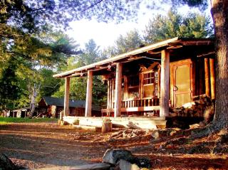 Rustic Cabin Rental by Bluffer Pond in Ashland, Maine - 0