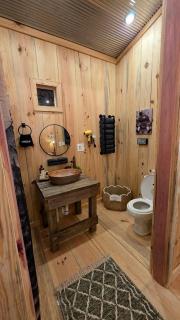 Cabin Retreat with Fire Pit & Scenic Ridge Views in Caddo Gap, Arkansas - 4