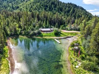 Safari Tent Getaway with Fire Ring and canoe Access in Swan Valley, Idaho - 4