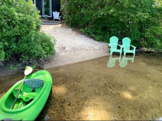 Cozy Lakeside Cottage with Private Beach Cove and Canoe Access near Cape Cod, Massachusetts - 3
