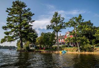 Stylish Vacation Rental with Lake Views near Laconia, New Hampshire - 2