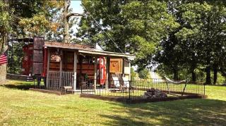 Incredible Converted Bus on a Private Horse Ranch for a Unique Couples Escape in Gainesville, Missouri - 0