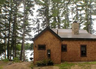 Rustic Lakefront Cabin Rental with Dock on Bauneg Beg Lake near Portland, Maine - 0