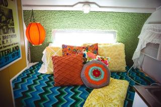 Retro Vacation Trailer with Colorful Interior near Fayetteville and Ozark National Forest, Arkansas - 9