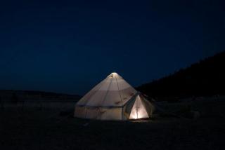 Western-Style Bell Tents for an All-Inclusive Camping Experience in Utica, Montana - 0