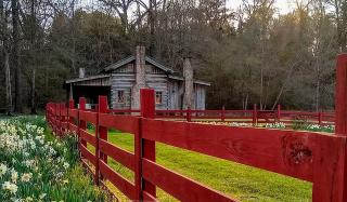 Historical Log Cabin for a Glamping Getaway in Washington, Arkansas - 0
