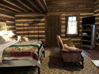 Log Cabin Rental on a Farm in Historic Washington State Park, Arkansas - 1