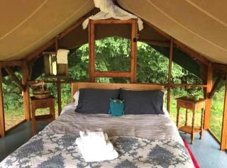 Charming Tented Cabin Rental for a City Escape in Wells, Vermont - 6