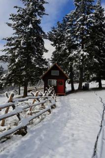 Adorable Cabin Rental with Fireplace for a Couples' Vacation near Post Falls, Idaho - 6