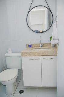 Apartamento c Varanda Ar Piscina Sauna e Hidro - 9