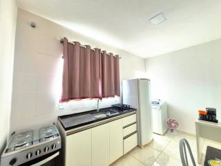 Apto com ar condicionado, wi-fi, enxoval completo e próximo ao Hospital Costa das Baleias - 7
