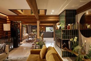 Uniq Log House, Private Garden, Artist Road - 5