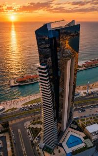 Damac Al Jawharah Tower Jeddah Sea View Two Bedroom Jacuzzi شقة بغرفتي نوم وجاكوزي بإطلالة بحرية في برج داماك الجوهرة - 5