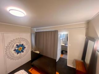 Studio is 2nd door past carport - 8