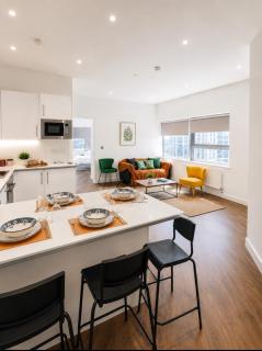 Contractor Friendly large 2 Bedroom 2 Bathroom Apartment Free Parking Sleeps 6 Croydon city centre - 8