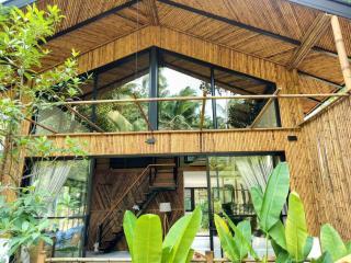 Bamboo Loft 1BR Villa Shared Pool Chaloklum - 2