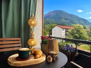 Bergauszeit AlpenBase Oberstdorf mit Südbalkon & Bergblick in Top-Lage im Allgäu - 4