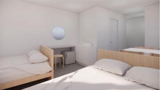 HausDa STAY Private Bathroom Two-Queen-Beds Room All Picture Window - 8