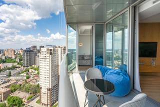 24-166 Taryan Towers, Ioanna Pavla 2, Kyiv centre, stunning city view, 15 kW backup power, spacious Petrovdom Apartment - 1