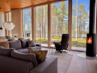 NEW 2026 Áidu Private Lakefront Ruka, 2 saunas - 6