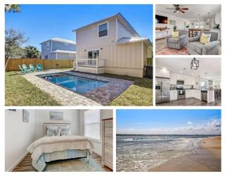Heated pool Sunshine Way Steps to Sand 1 Pet - 8