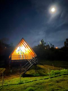Masia Sant Jeroni Wooden A-frame in Pintag - 8